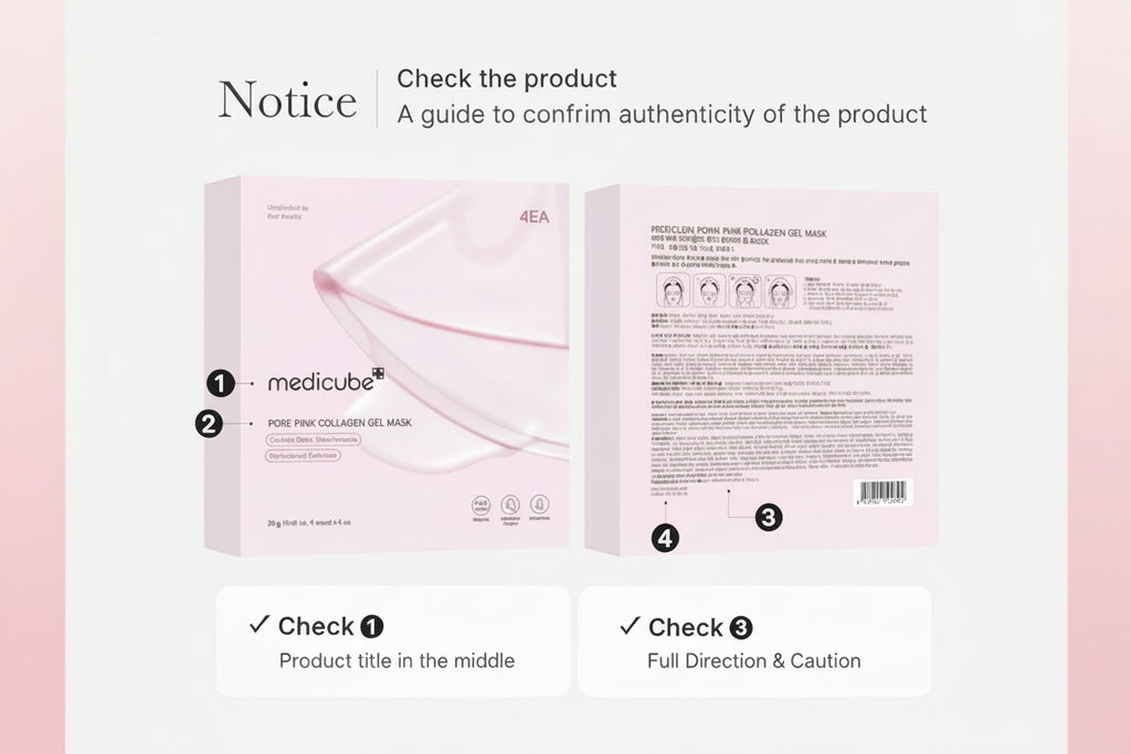 Mascarilla de Gel de Colágeno Rosa con PDRN de ADN de Salmón Medicube