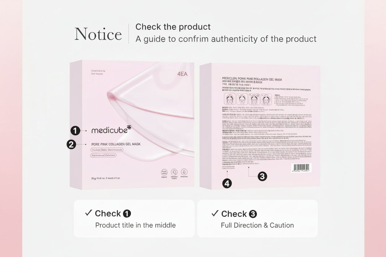 Mascarilla de Gel de Colágeno Rosa con PDRN de ADN de Salmón Medicube